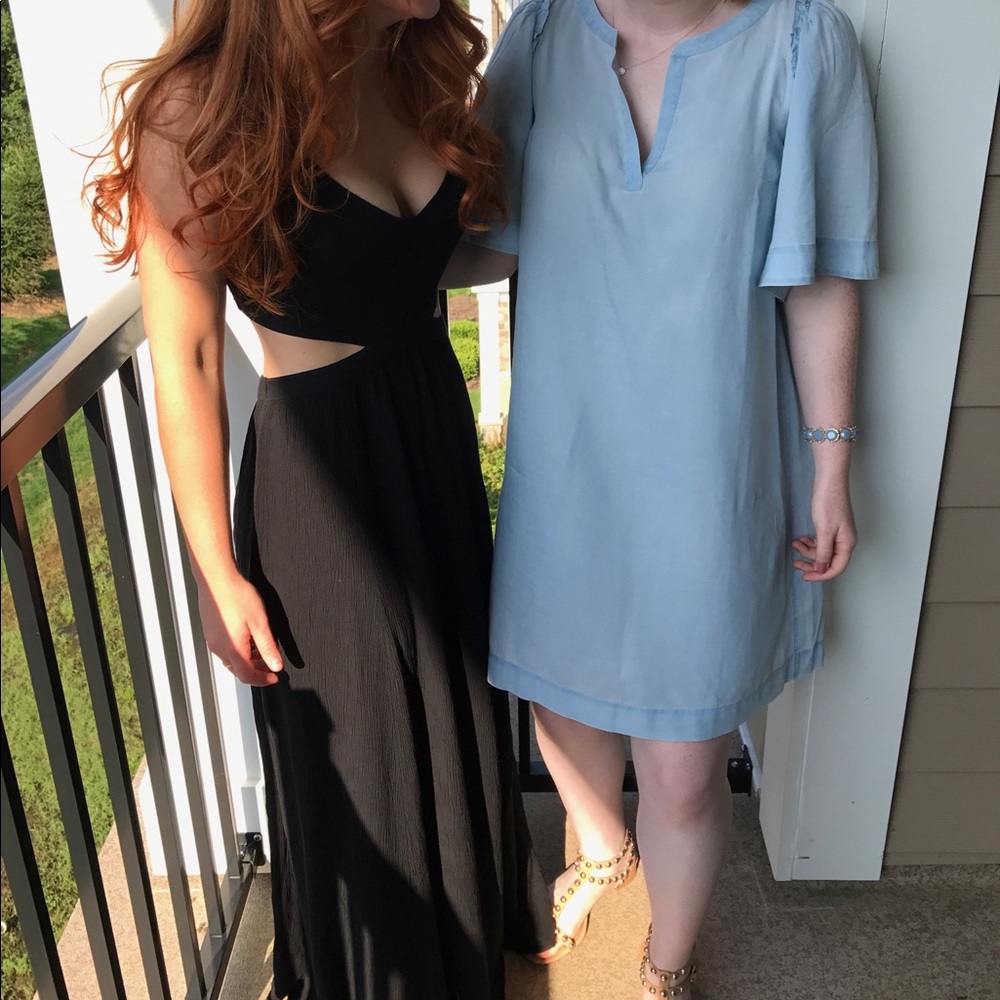 BLACK maxi dress